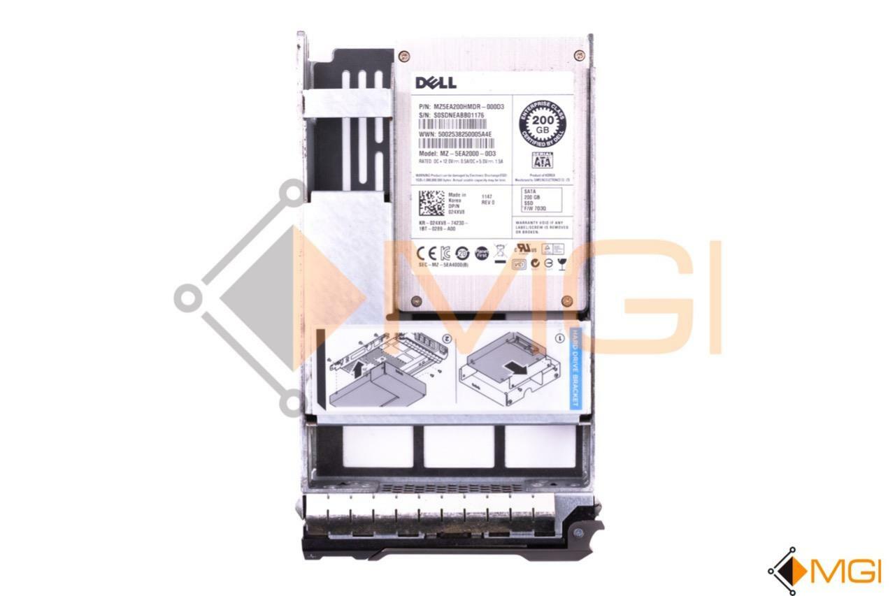 DELL 24XV8 SAMSUNG 200GB 2.5 SATA 3G SSP // 24XV8 (W/ TRAY R) // 