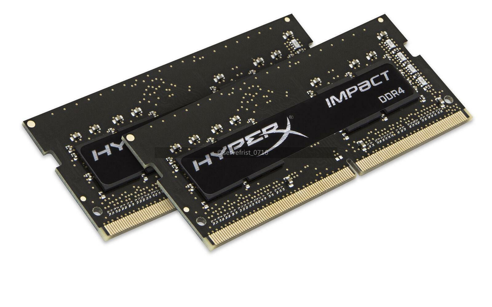 NEW 32GB 2X16GB DDR4 2400Mhz PC4-19200 SODIMM memory laptop For HYPERX kingston