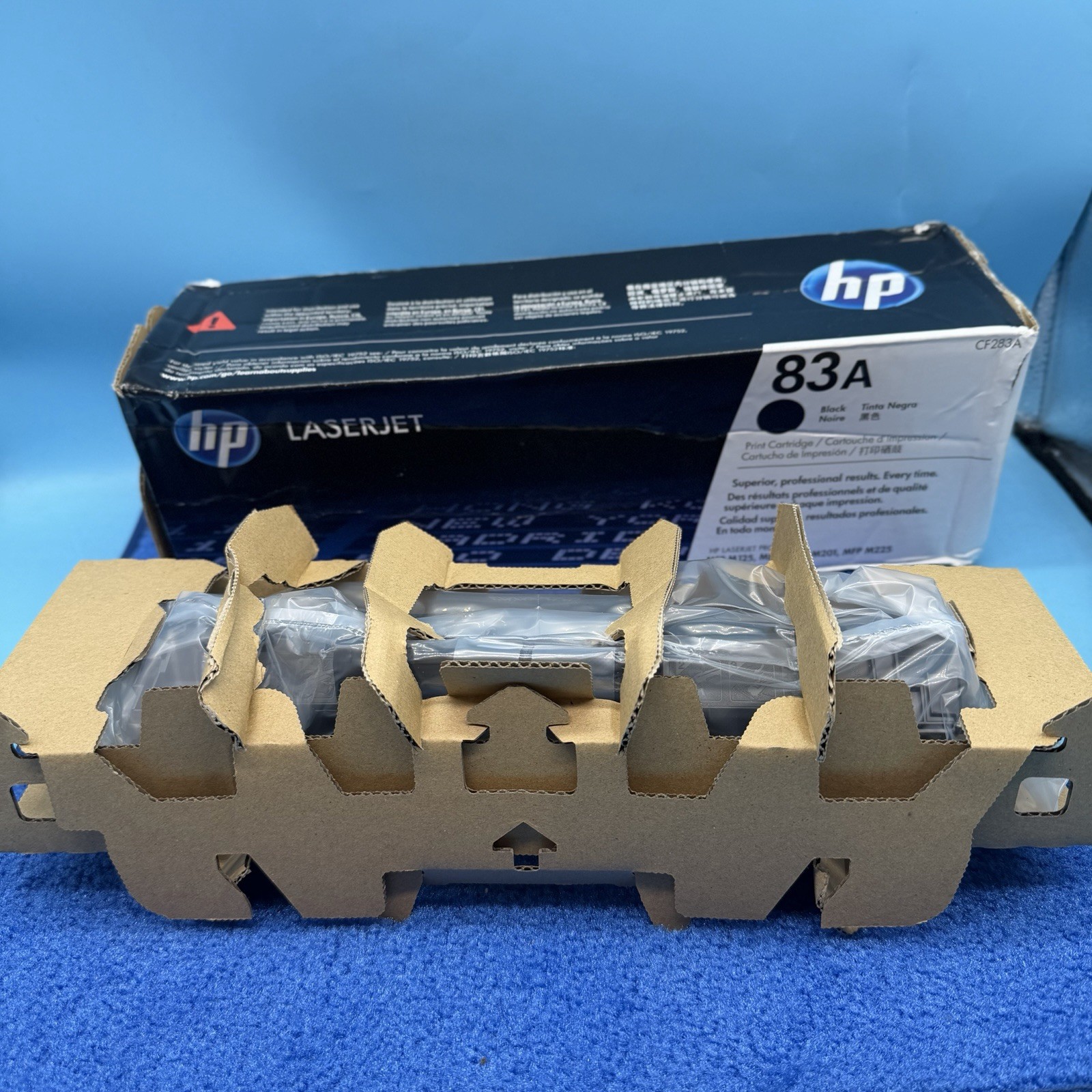 Genuine HP 83A LaserJet Toner Cartridge - Black (CF283A)