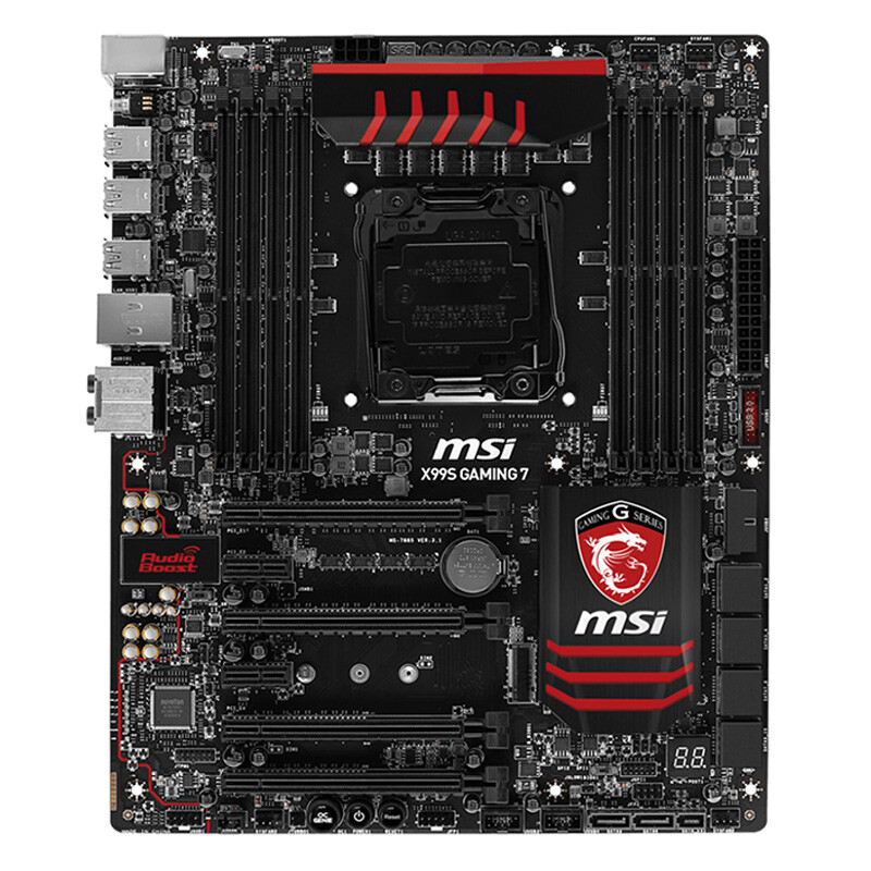 For MSI X99S GAMING 7 LGA 2011-3 DDR4  ATX Motherboard Tested OK