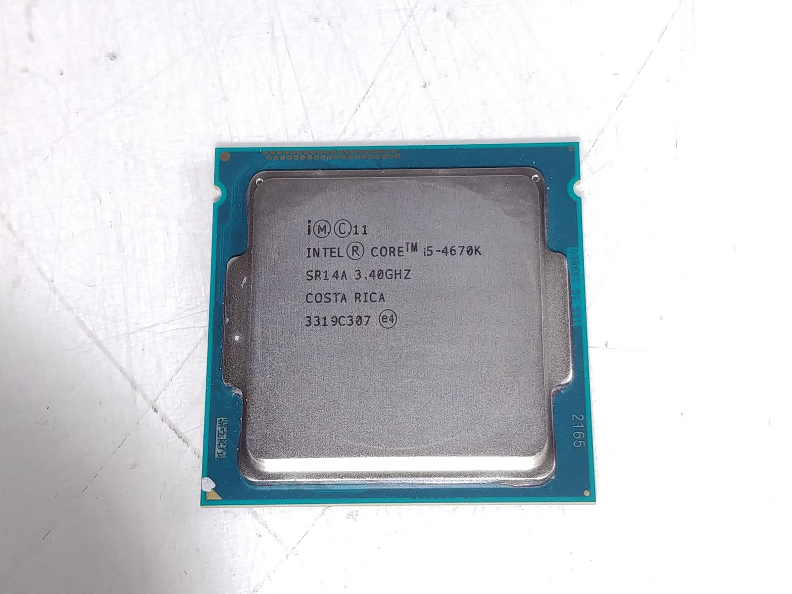 Intel Core i5-4670K 3.40 GHz LGA 1150  Desktop CPU Processor SR14A