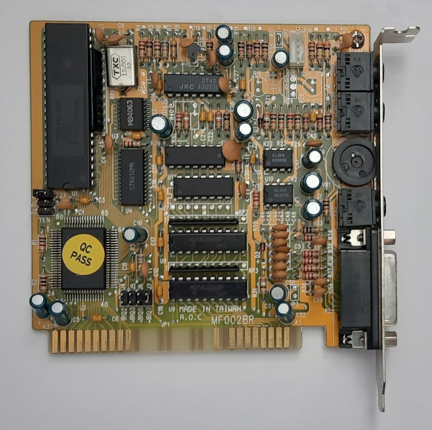 Anchor Electronics MF-002BR 8-bit ISA Sound Card (Retro, 1994)