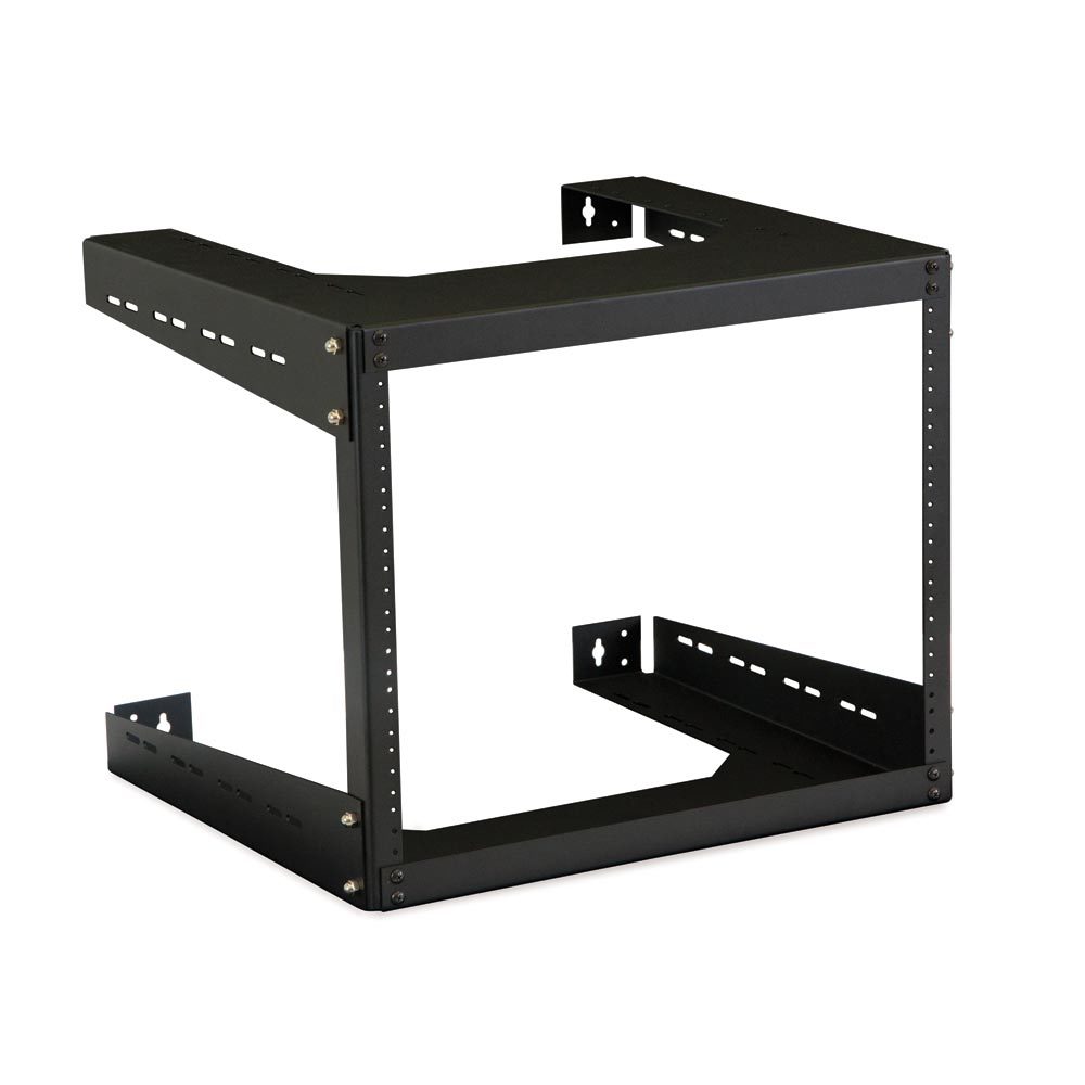 Kendall Howard 8U 18" Deep Open Frame Wall Rack 1915-3-500-08