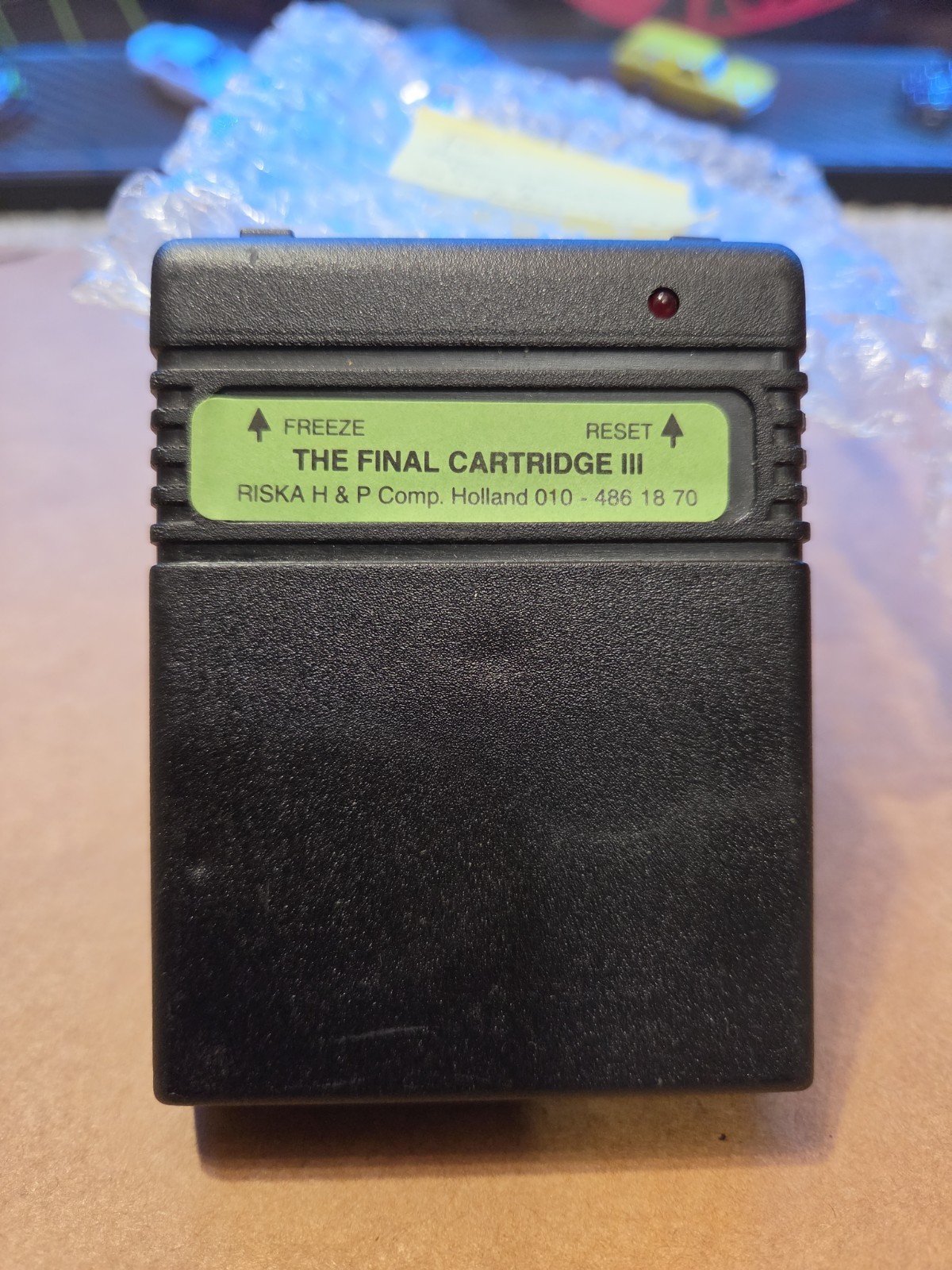Vintage Commodore 64/128 The Final Cartridge III Computer Accessory, Untested