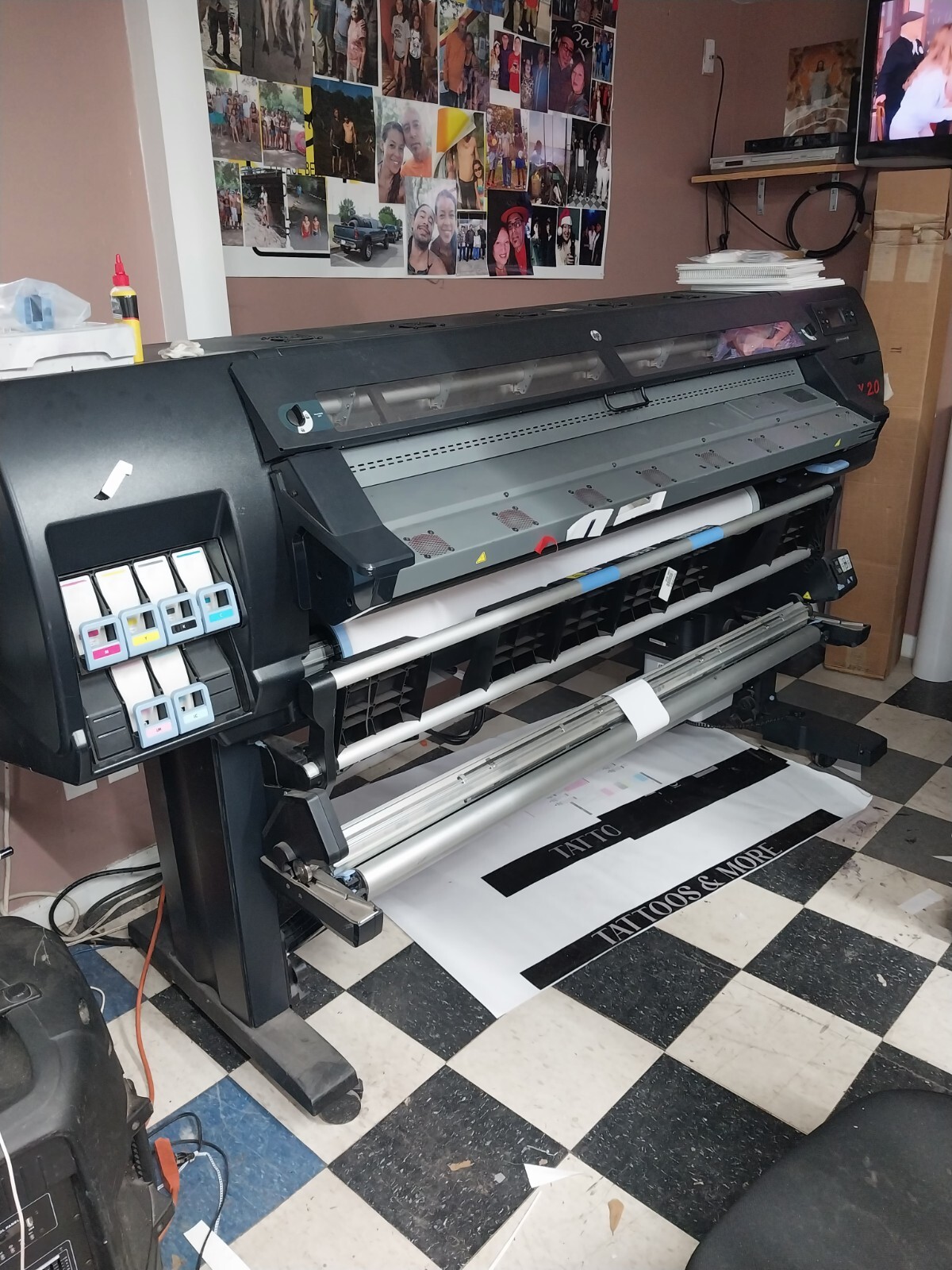 HP L26500 LATEX 54" PRINTER