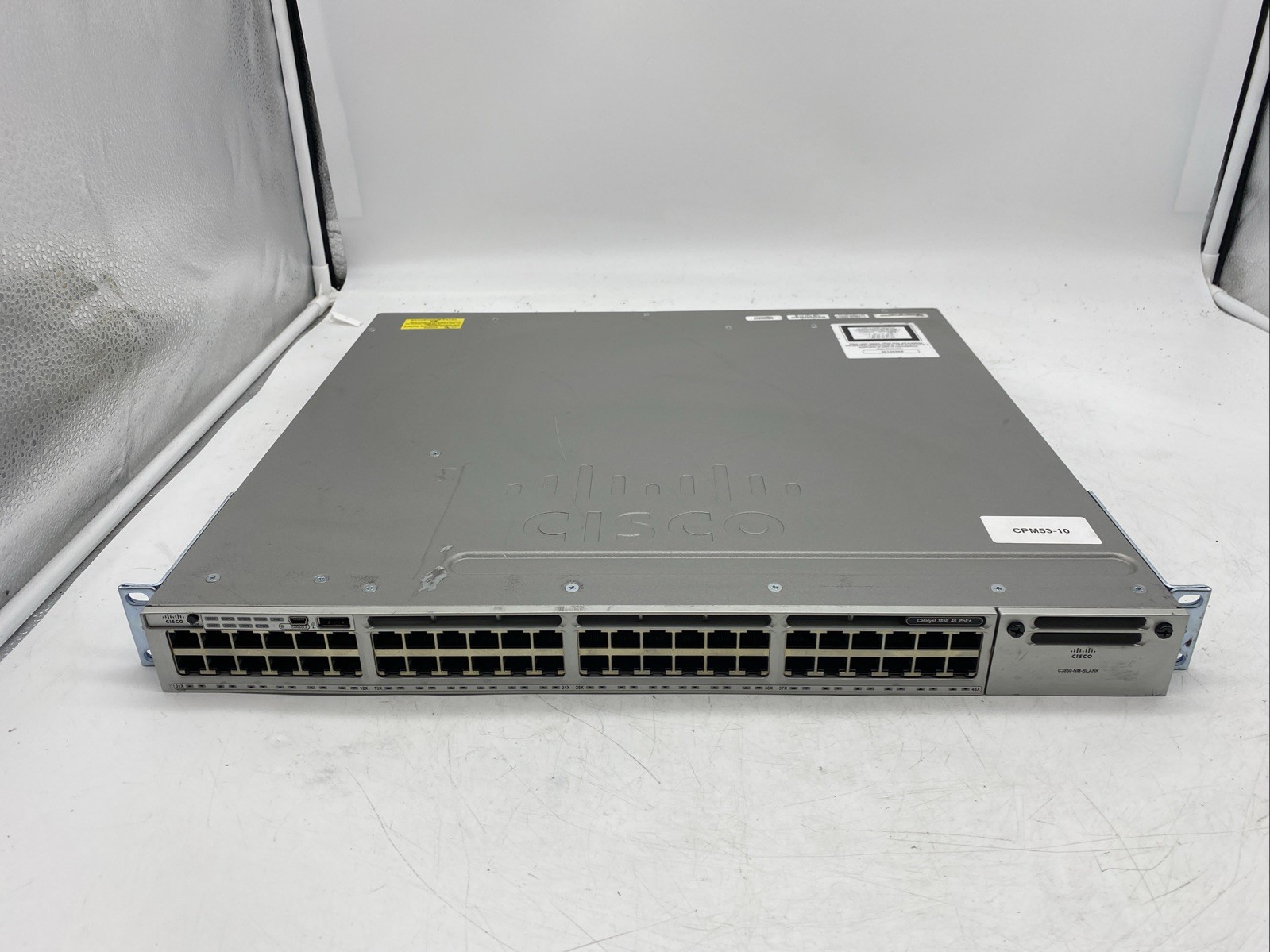 Cisco WS-C3850-48P-S V05 Catalyst 3850 48 Ports PoE Switch