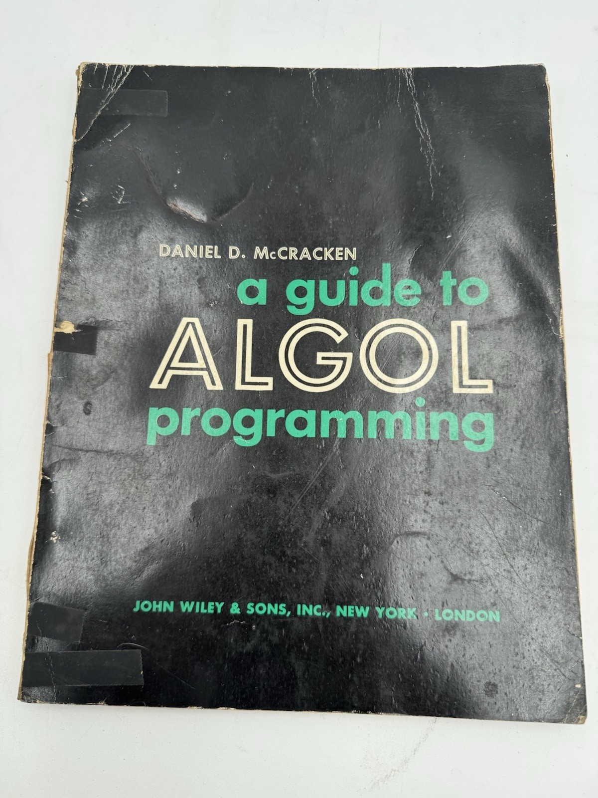 a guide to ALGOL programming DANIEL D. McCRACKEN 1962 Book