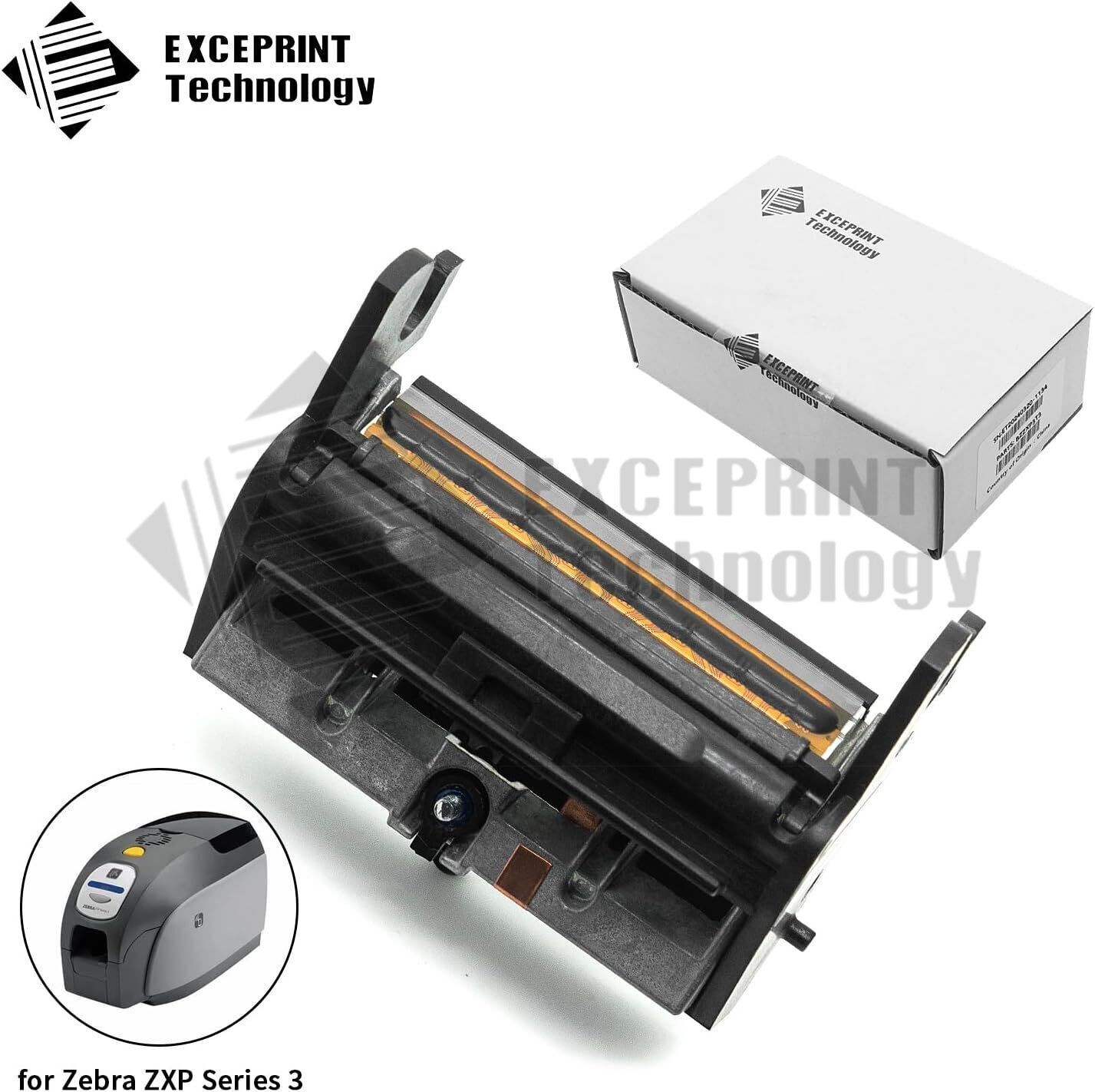 ✅ Printhead for Zebra ZXP3 Printer 300dpi P1031925-070 w/ Bracket 105940G-231 ✅