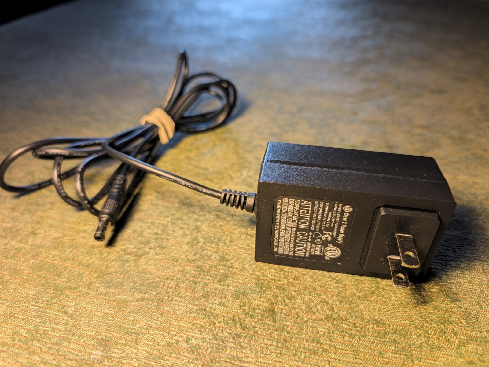 Nekteck 12V 2A AC DC Power Supply Adapter EA027-1200-2000PU Class 2 Black