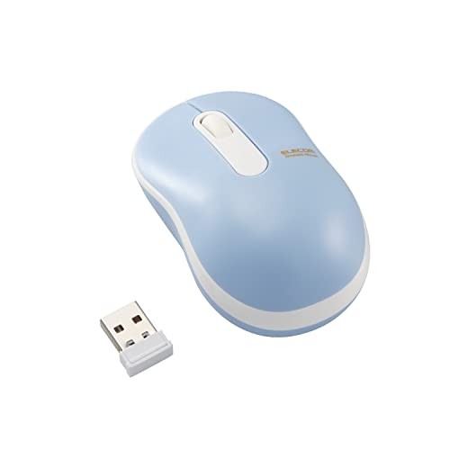 ELECOM 2.4G Wireless Compact Size Mouse  Compatible with Windows 11  Right/Left