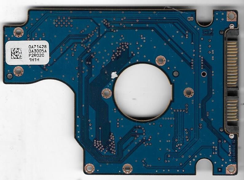 Hitachi HTS725050A9A364 500GB Sata PCB Board ONLY  0A71428 DA3005A
