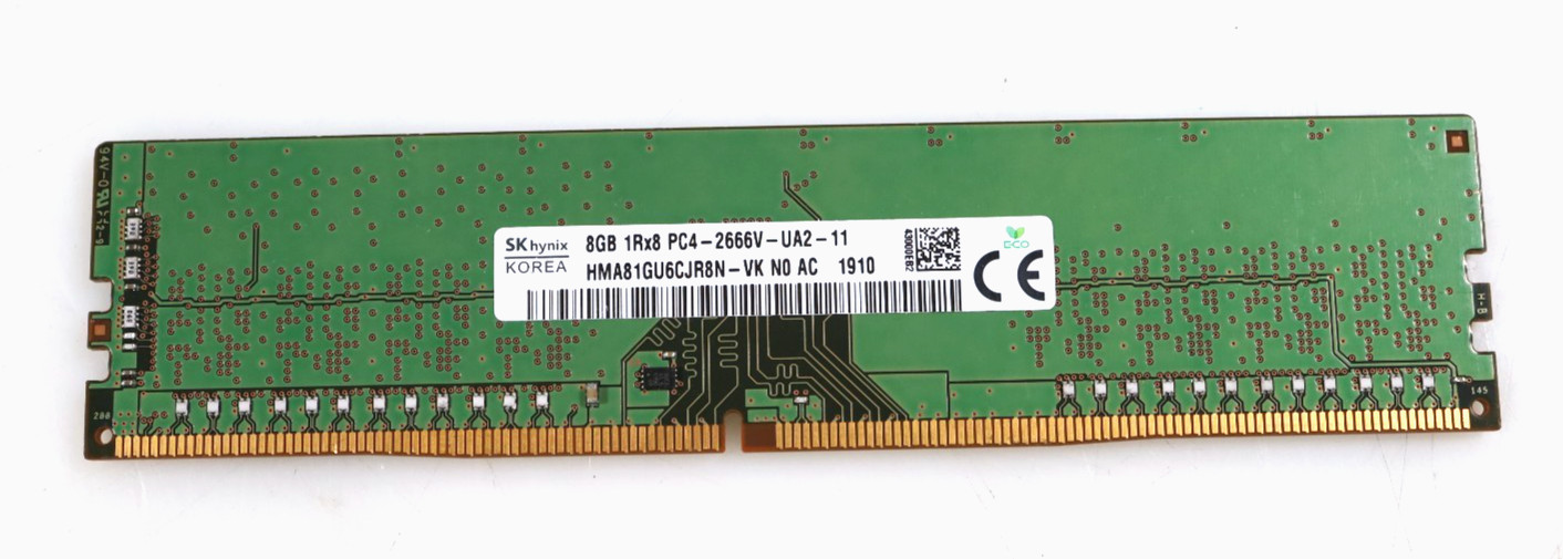 8GB SK Hynix HMA81GU6CJR8N-VK PC4-2666V DDR4 Non-ECC UDIMM Desktop RAM