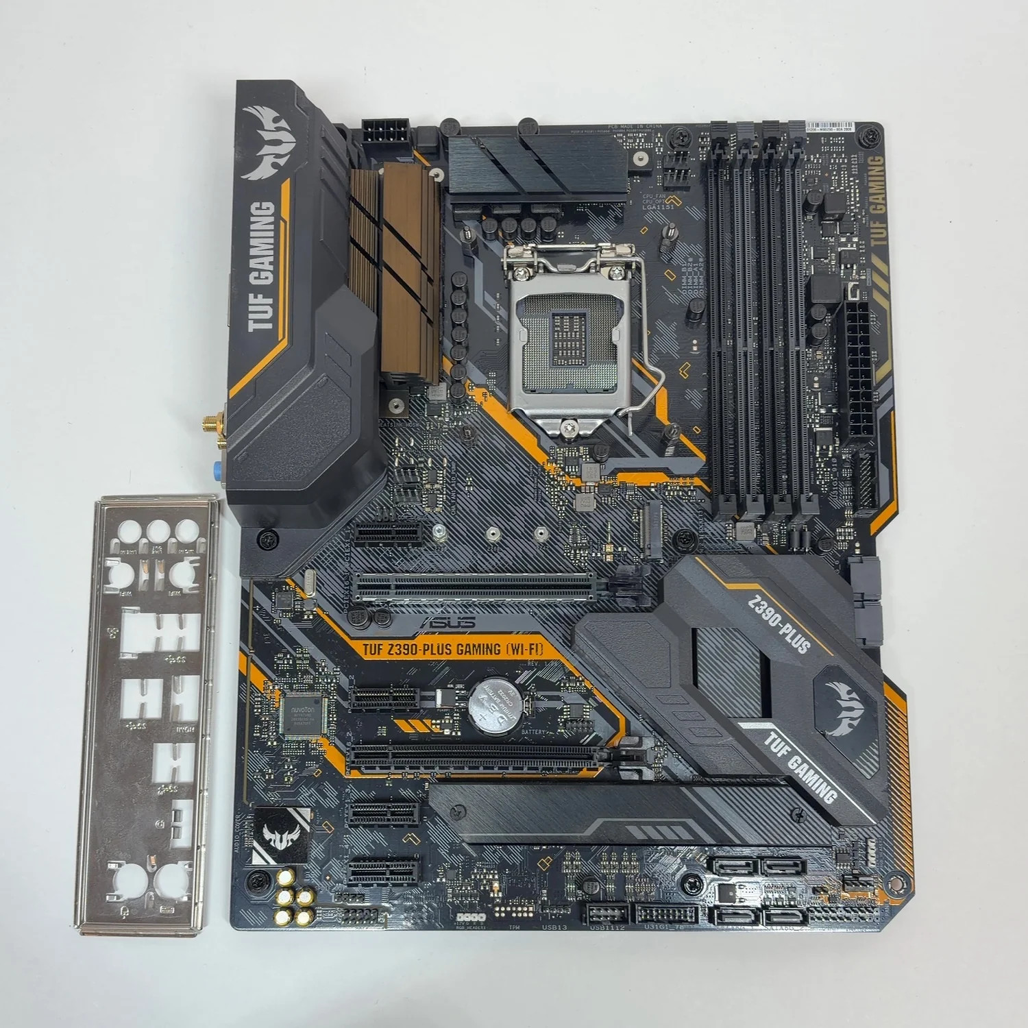 Asus TUF Z390-PLUS GAMING LGA 1151 ATX Intel DDR4  Gaming Motherboard