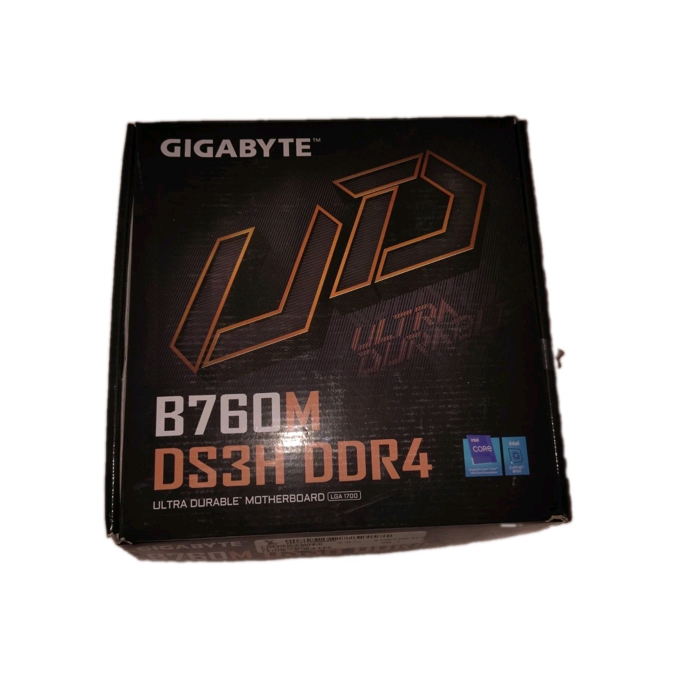 Gigabyte B760M DS3H DDR4 LGA1700 Micro ATX Intel Motherboard 2.5GbE LAN PCIe 4.0