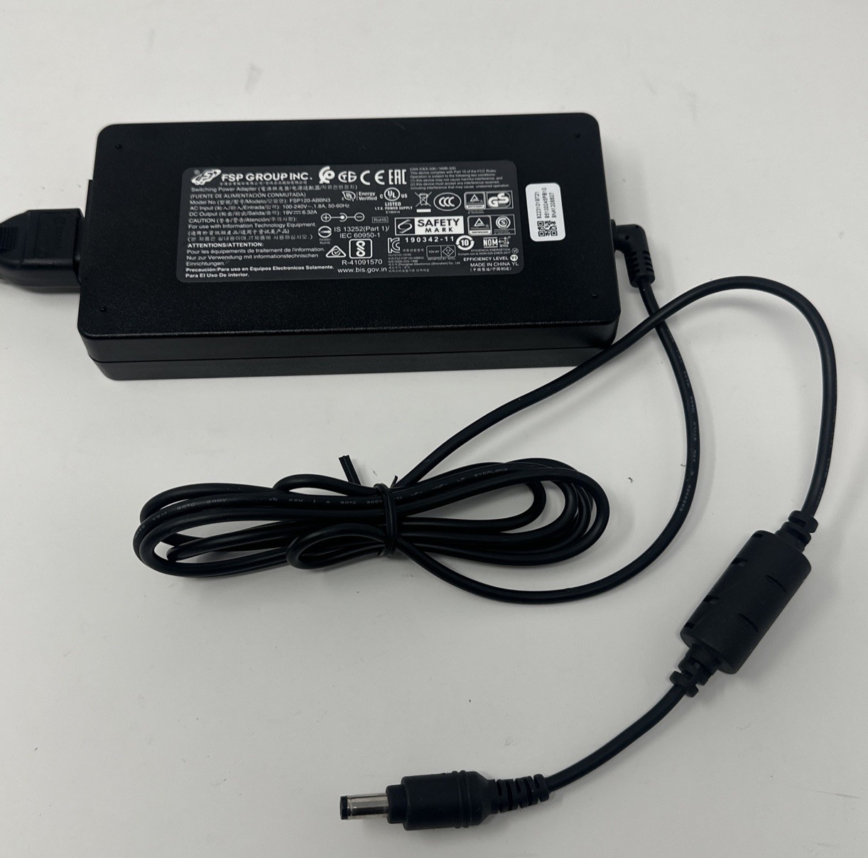 Original FSP 19V 6.32A 120W Charger for Intel NUC 10 11 12 13 14 i7 FSP120-ABBN3