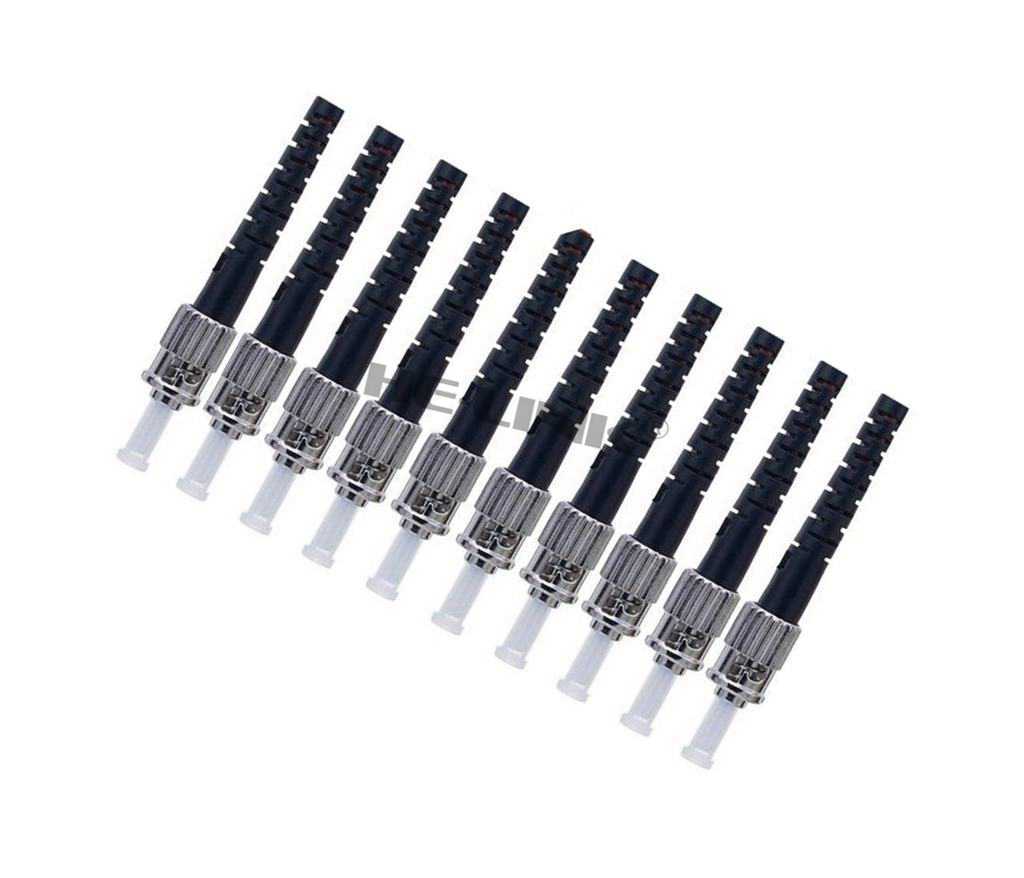 50M ST-ST Outdoor Armored Singlemode 10 Strands Fiber Optic Cable