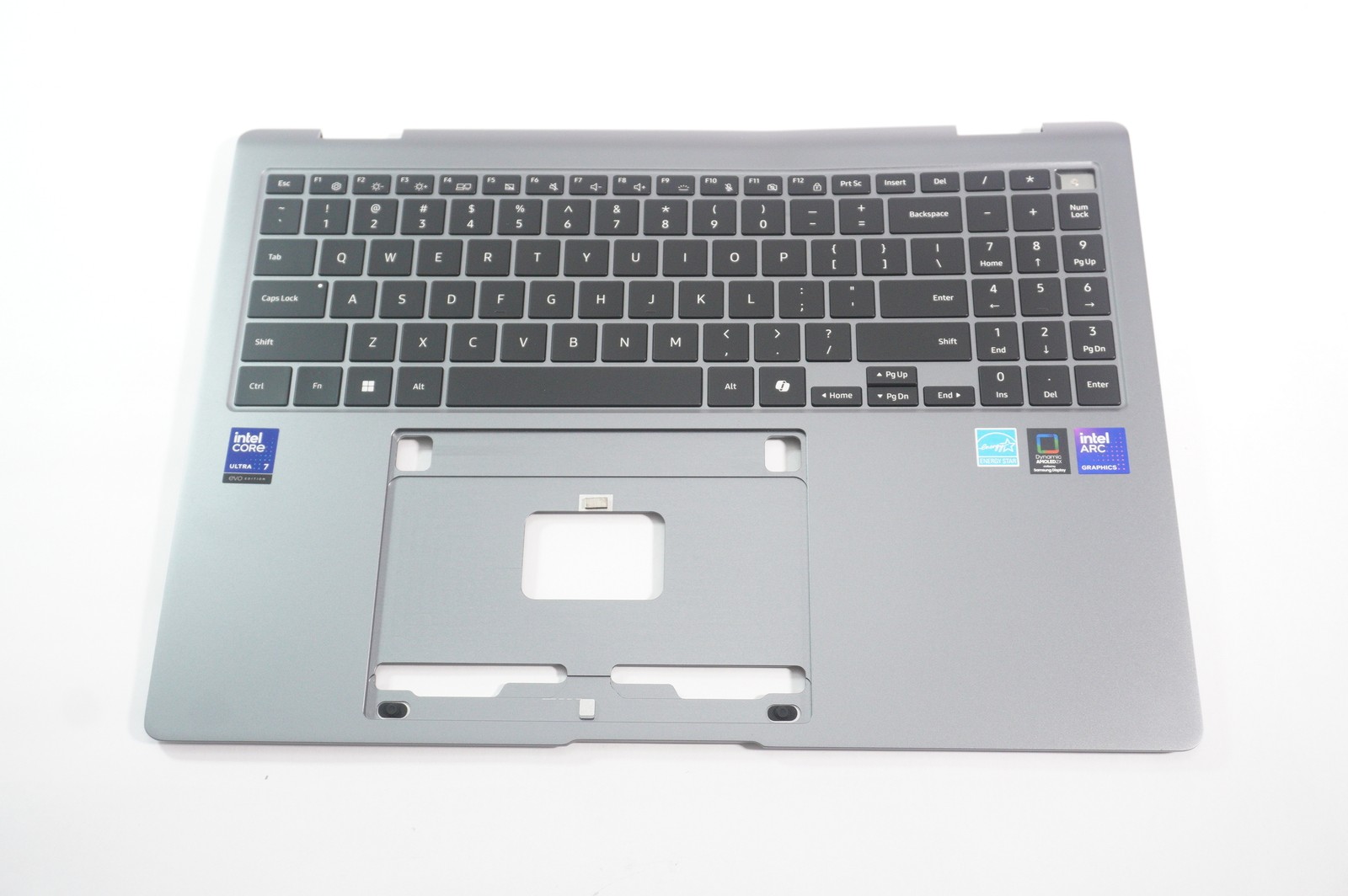 BA98-04250A Samsung US Palmrest Keyboard Gray NP960QHA-KG1US