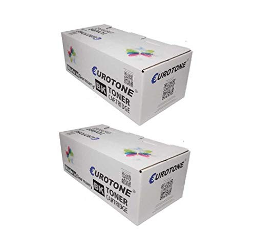 Eurotone 2x Toner Cartridge Compatible for Xerox 106R02740 Black XXL