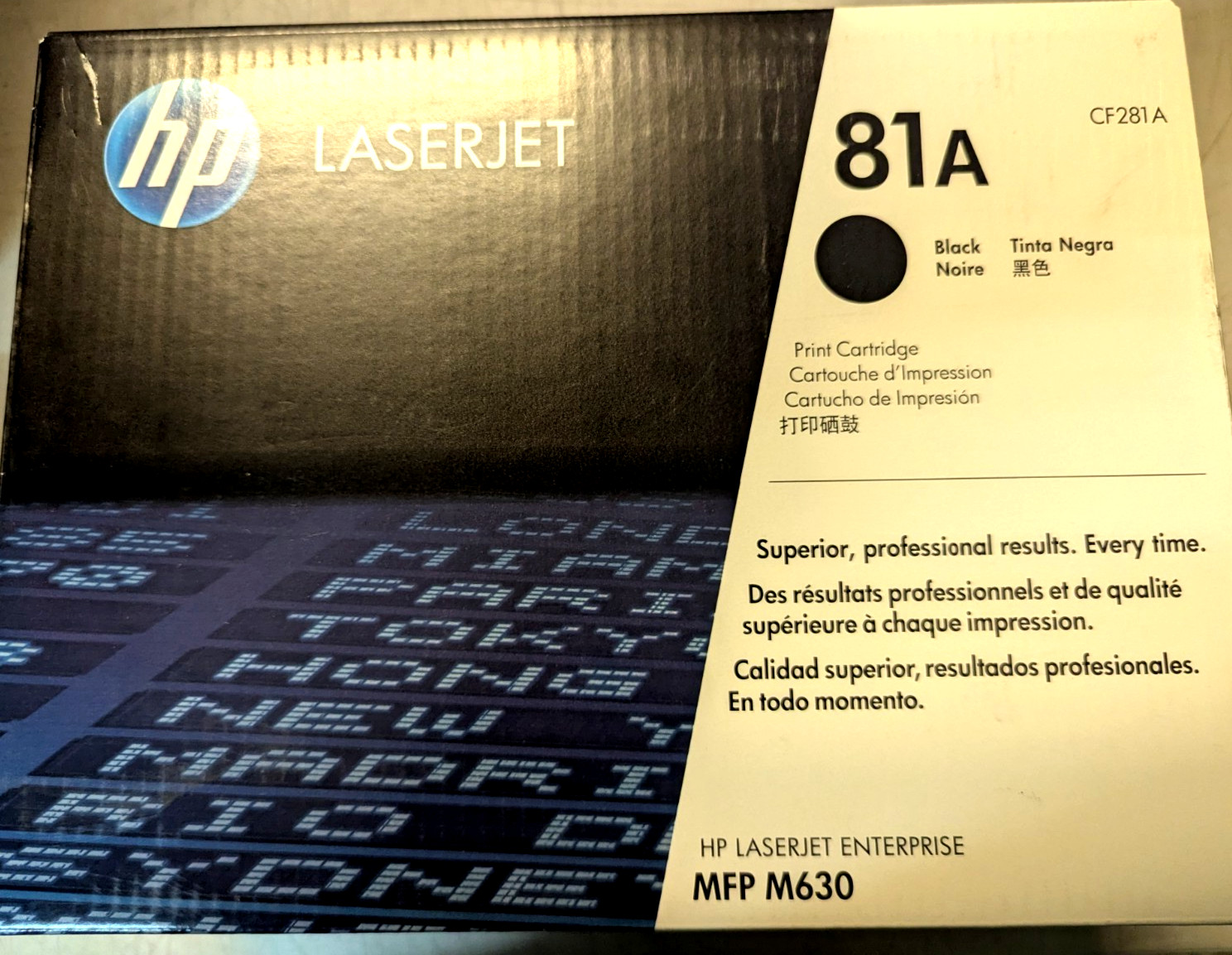 ✨ Genuine HP 81A BLACK CF281A Toner for M604 M605 M606 MFP630 SEALED NEW ✨