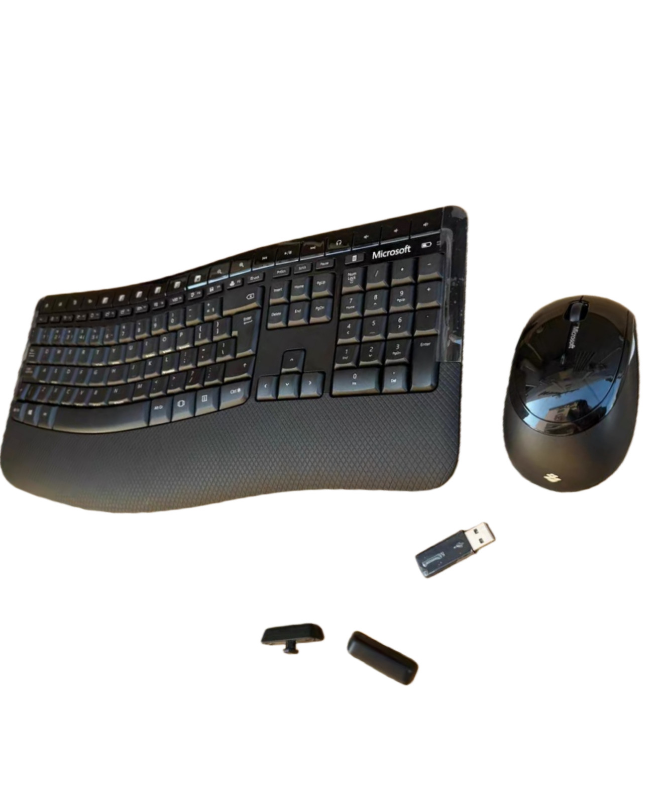 Microsoft Wireless Comfort 5050 Desktop Keyboard and Mouse Combo UK QWERTY
