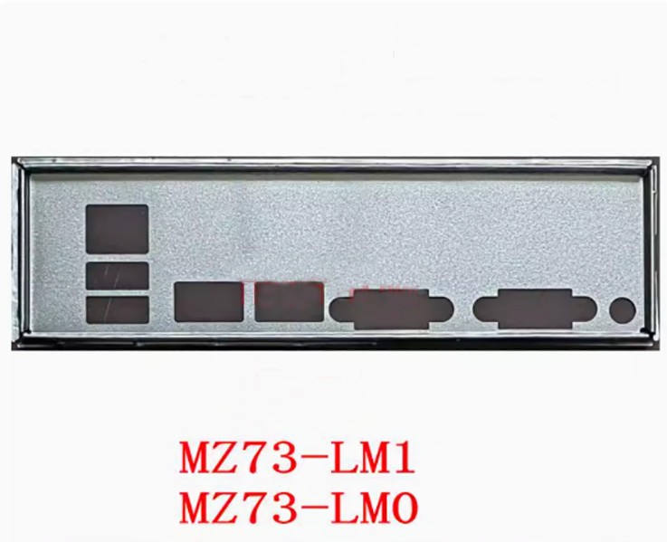 Shield I/O IO Backplate For Gigabyte MZ73-LM1 Motherboard