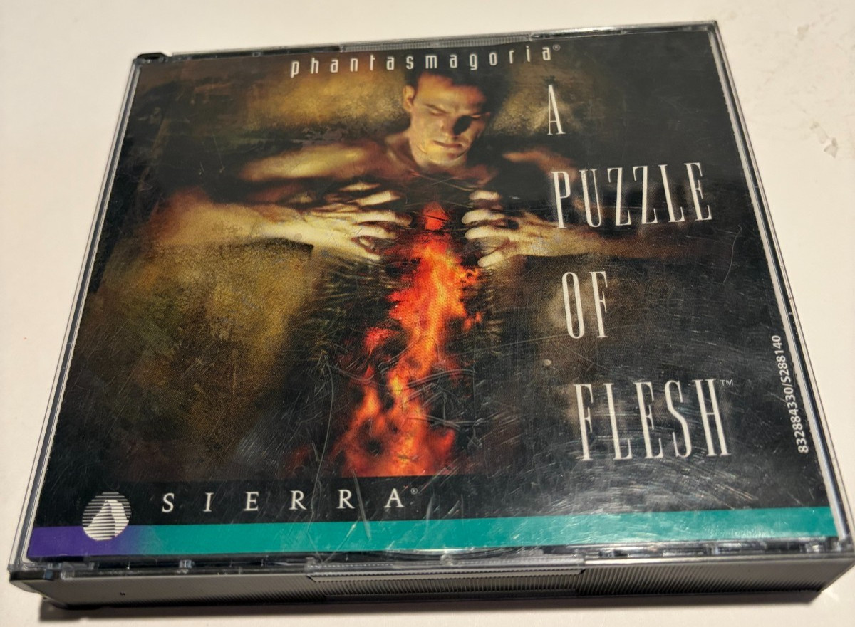 Phantasmagoria A Puzzle Of Flesh Software Game CD-ROM Vintage