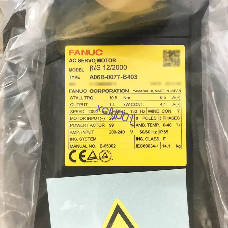 1PC New In Box FANUC Servo Motor A06B-0077-B403 DHL/FedEx