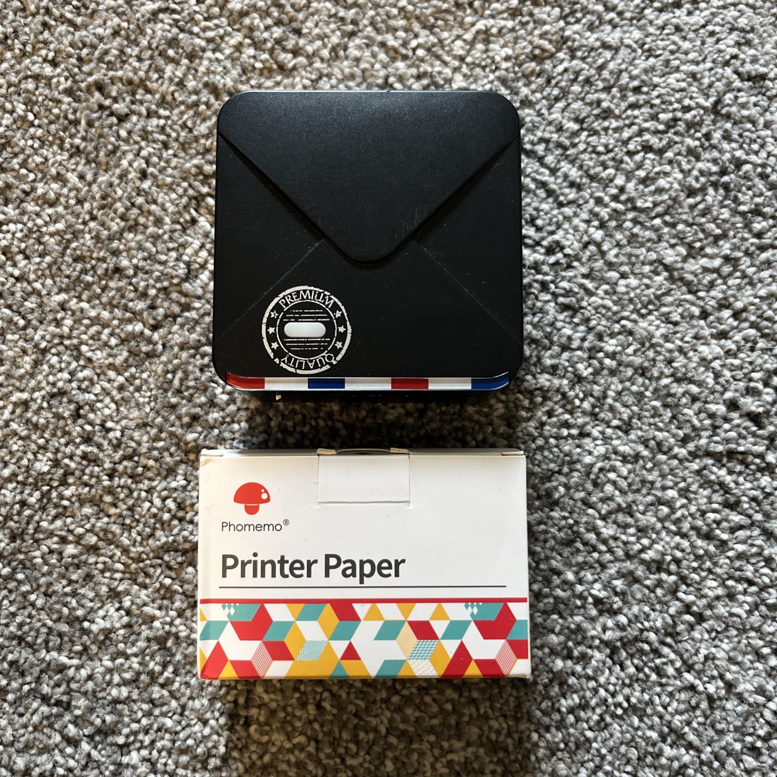 Phomemo Mini Pocket Printer M02S Portable Thermal with Extra Paper
