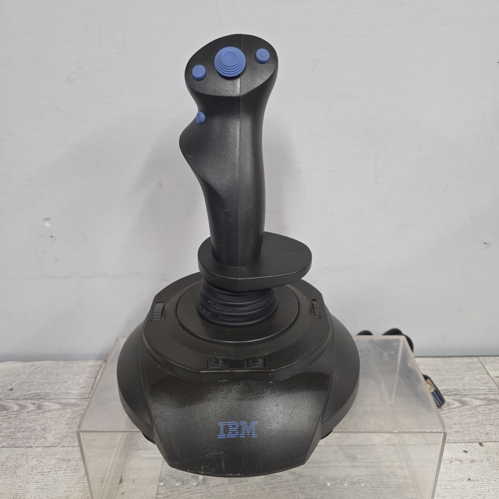 Vintage IBM Joystick 76H1571 Computer Gaming Suction Cup Flight Simulator
