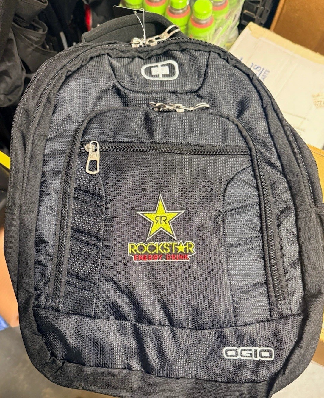 OGIO Renegade RSS Rockstar Energy Black Padded 15in Laptop Backpack