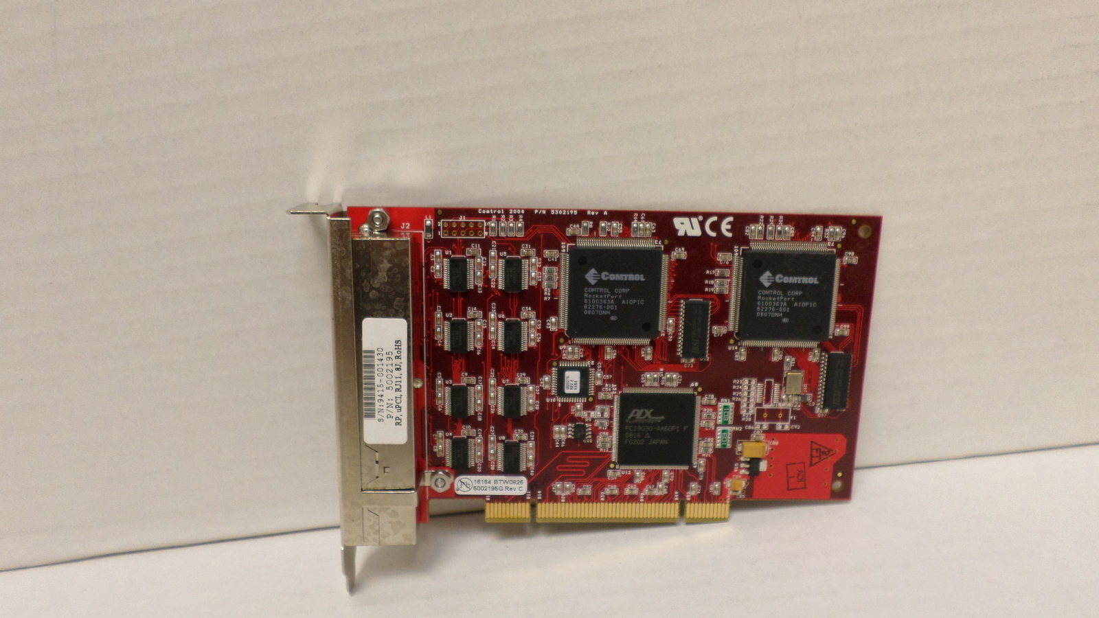 Comtrol 5002195 Rocketport uPCI 8J RoHS (5 Available) & Warranty