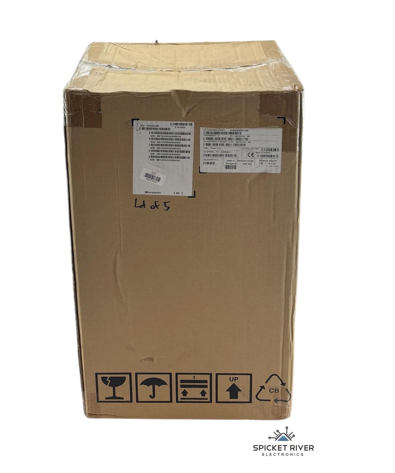 NEW - Lot of 5 - PowerDsine 9501GO 1-Port 802.3at Gigabit PoE Outdoor Midspan