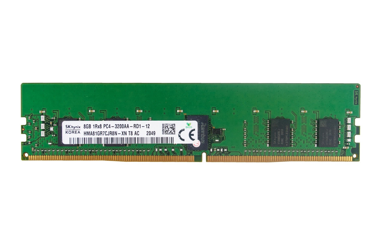 RAM Hynix 8GB 1Rx8 PC4-25600R DDR4 RDIMM 3200MHz HMA81GR7CJR8N-XN
