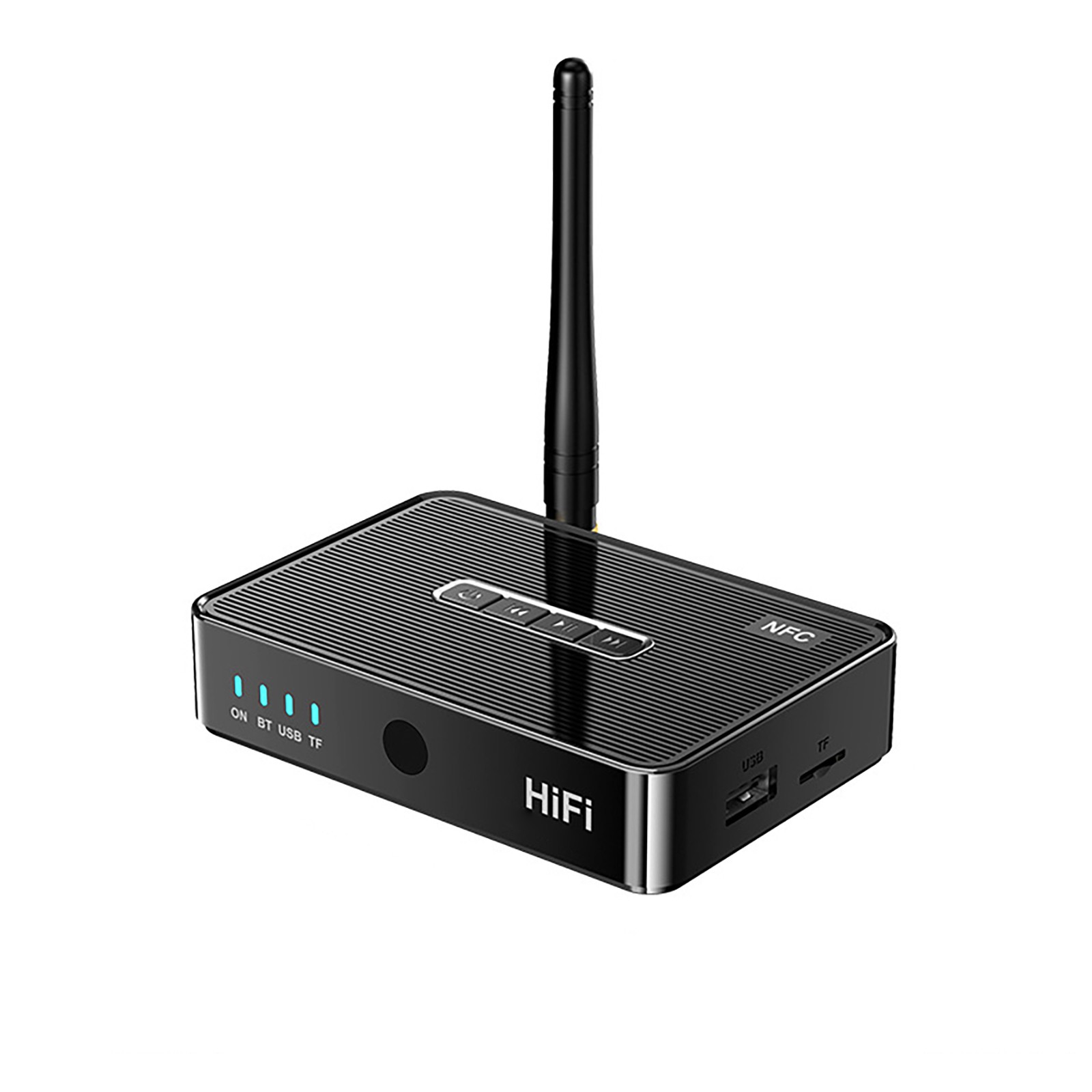 3in1 Bluetooth 5.1 Receiver Wireless NFC to RCA Stereo Audio Amplifier Adapter Y