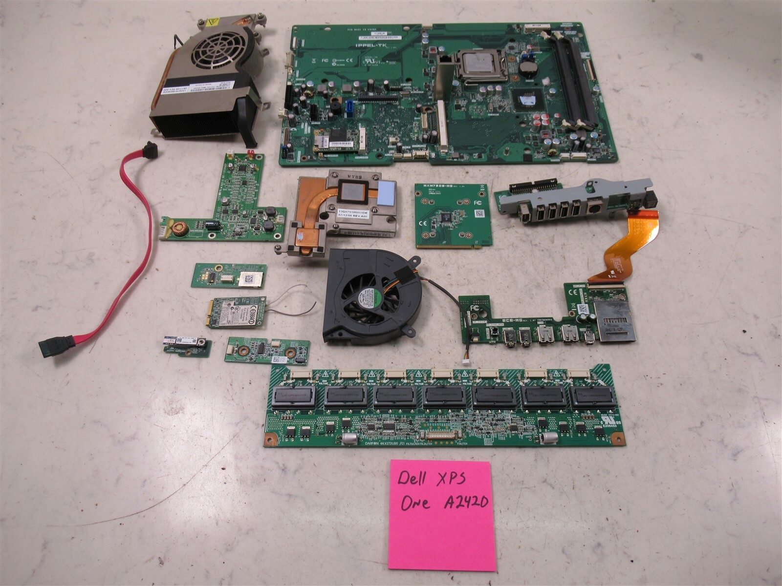 Dell XPS One A2420 Lot of Parts Motherboard Circuit Boards