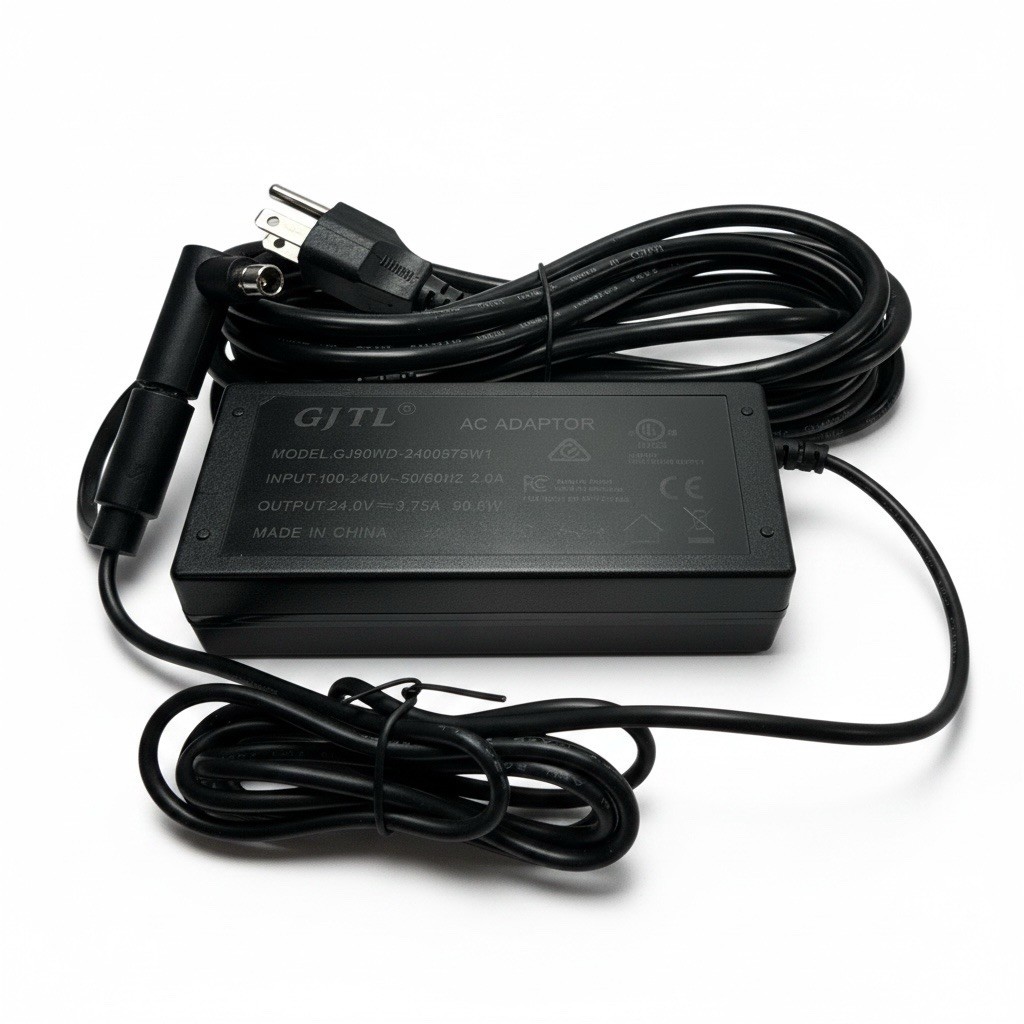 GJTL GJ90WD 24V 7.5A 90W AC Adapter Power Supply 100-240V Universal
