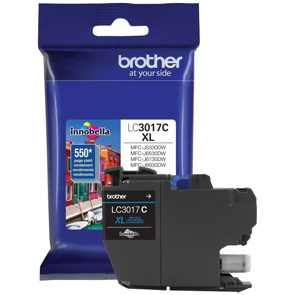Brother Innobella LC3017C Original Ink Cartridge (LC3017C)