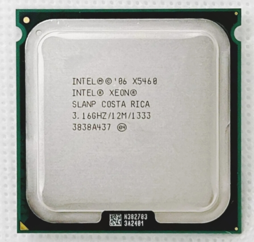 Intel Xeon X5460 LGA 775 quad-core 3.16GHz 12M 1333MHz SLANP CPU processor