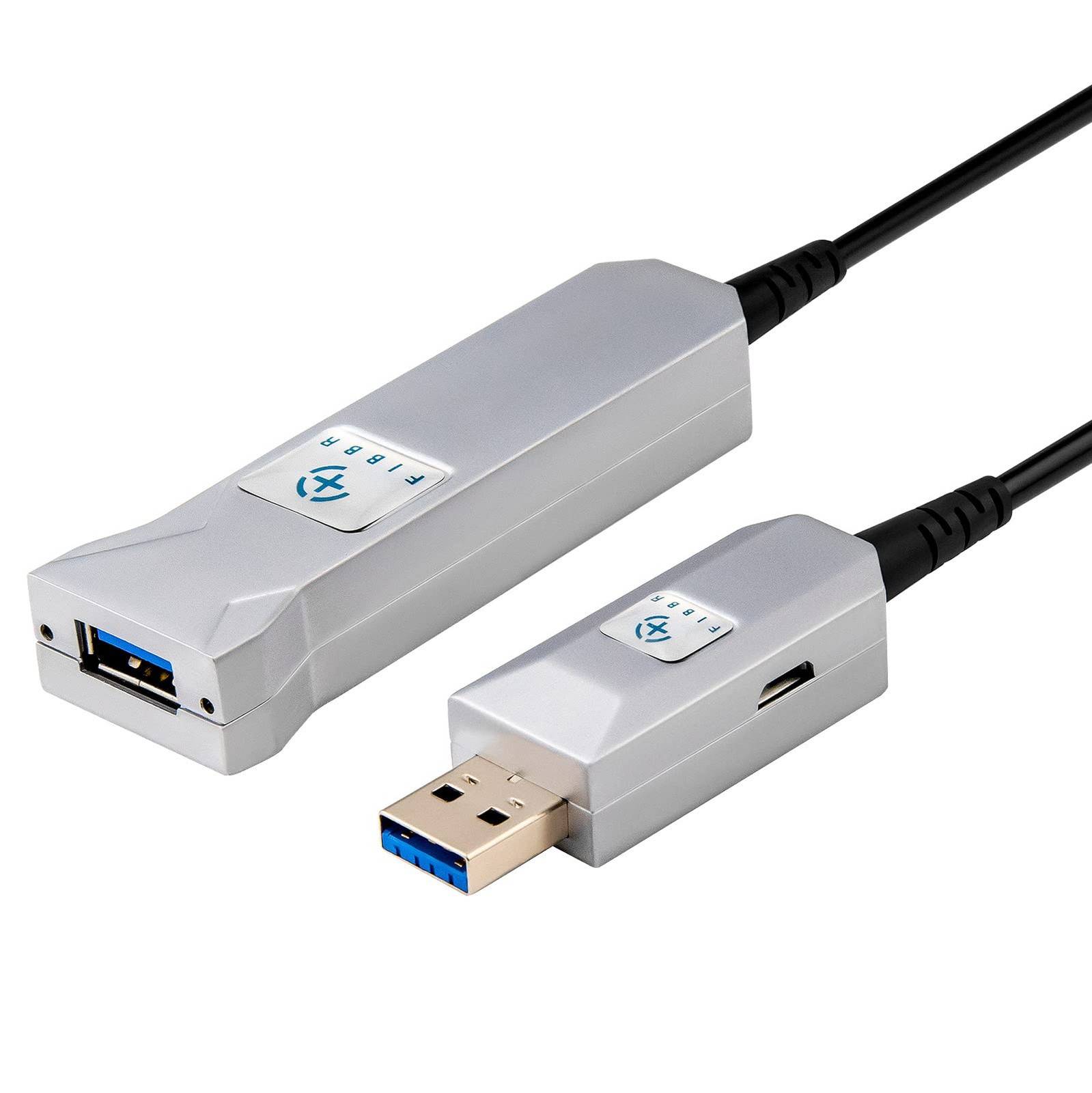 10m Fiber Optical USB 3.0 Extension Cable, Male to Female Long 32FT