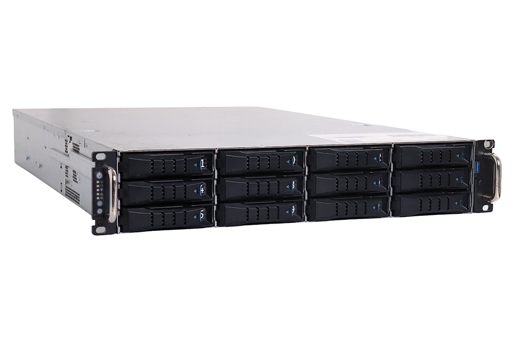 Thomas Krenn RA2212-E Server Chassis // 12x LFF SAS/U.2, 2x SFF, 2x PSU