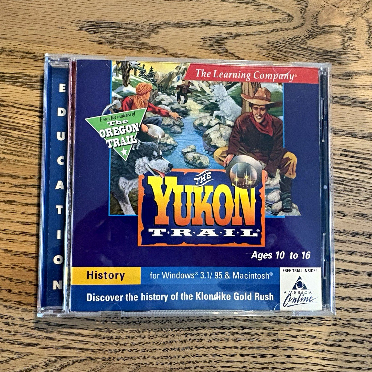 The Yukon Trail PC CD-ROM Complete Learning Company Windows Mac Gold Rush Game