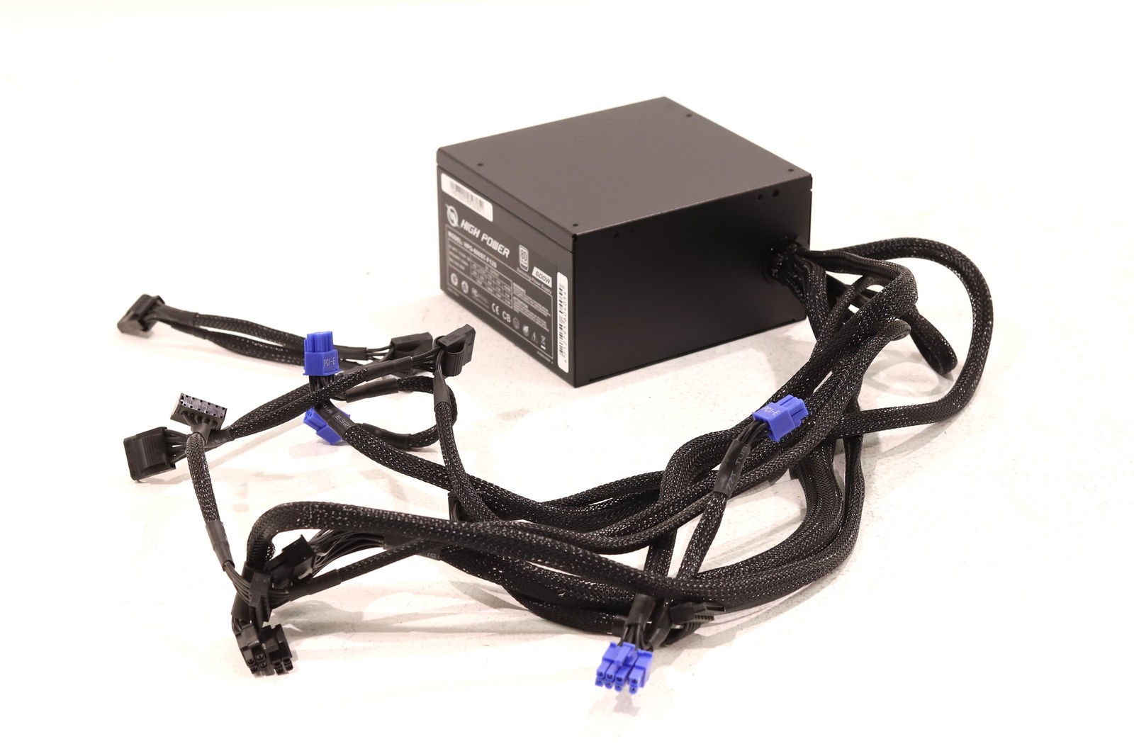 High Power HPG-600ST-F12S 600W Desktop ATX Power Supply Tested Working