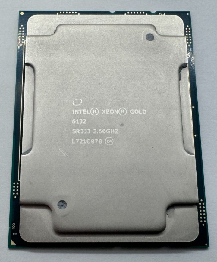 Lot of 24 x Intel Xeon Gold 6132 14-Core Server CPU @ 2.60GHz LGA3647 SR3J3