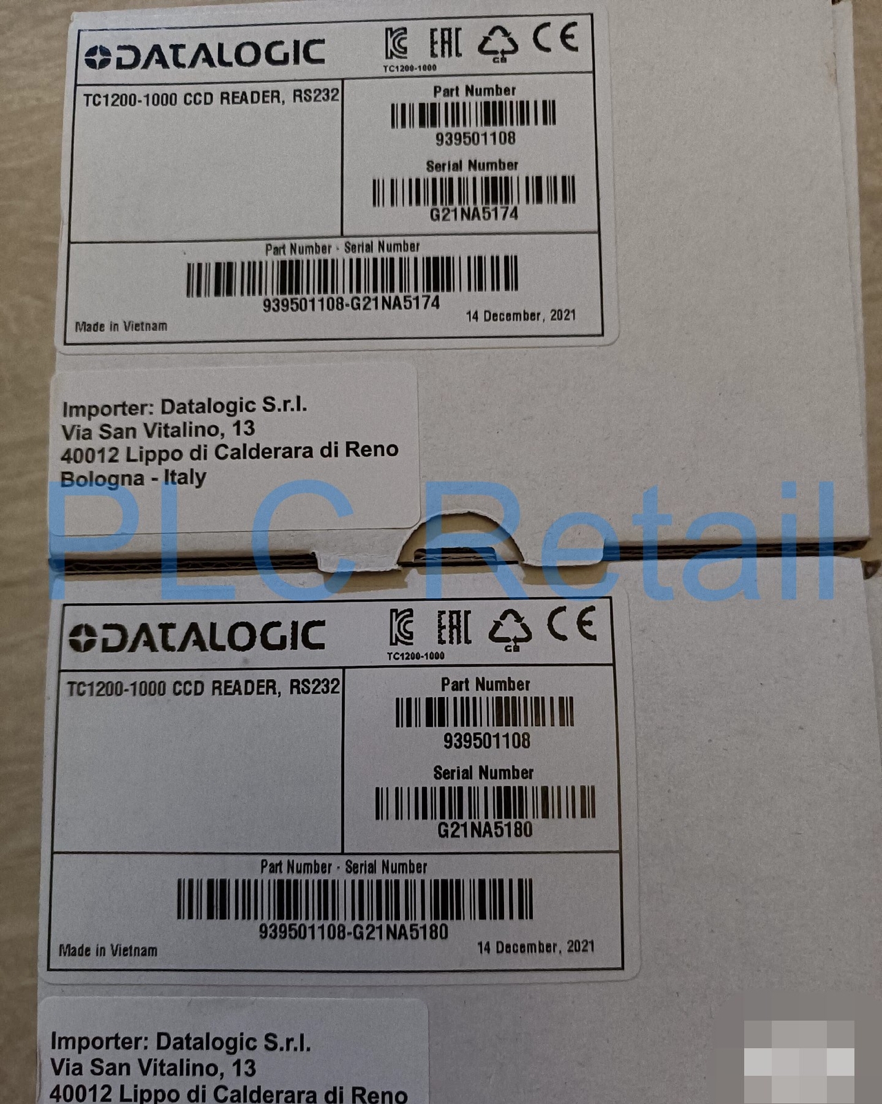 1PCS NEW Datalogic TC1200-1000 Bar Code Reader FedEx or DHL