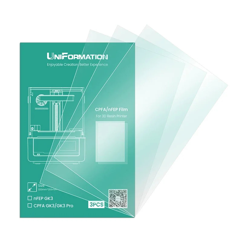 3pcs original UniFormation GK3/GK3 Pro-CPFA/NFEP release film-2.0 version