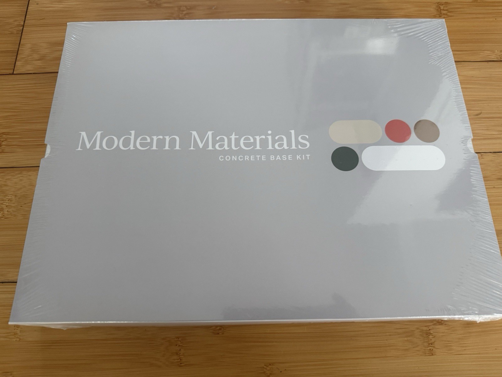 GMK Modern Materials - Concrete Base Set - GMK ABS Double-Shot Keycaps Sealed