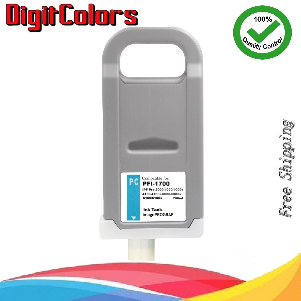 PFI-1700 Photo Cyan Ink Cartridge for IPF Pro 4000s 4100s 6000s 6100s 6000 2000