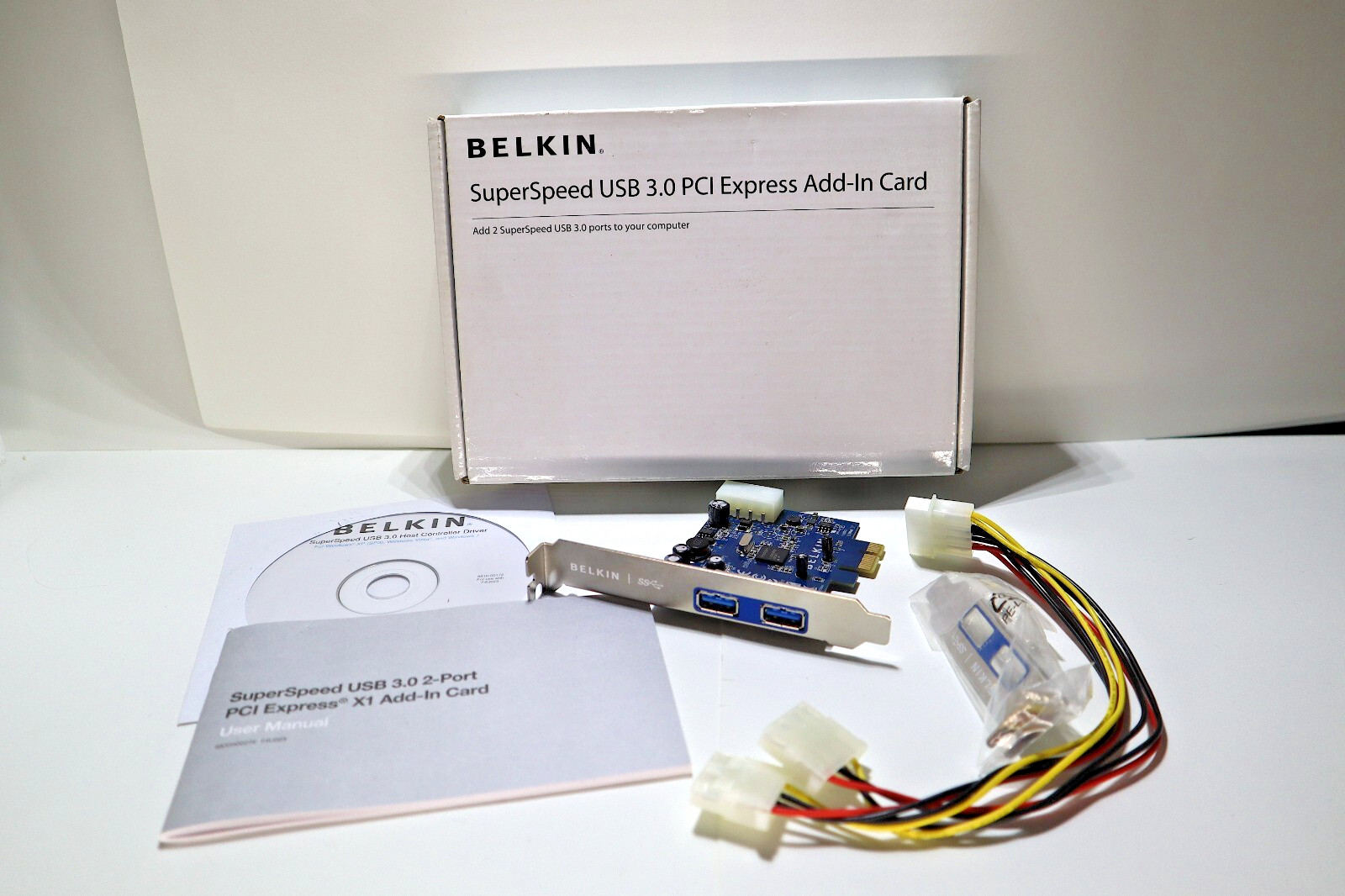 Belkin F4U023 Hi-Speed 2x 3.0 USB Ports PCI Express Card