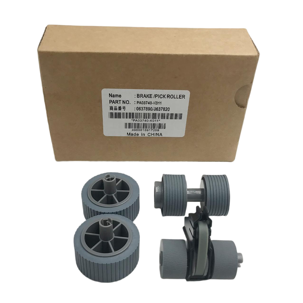 PA03740-K010 PA03740-K011 Pickup Roller Exchange Kit For Fujitsu Fi-7600 FI-7700