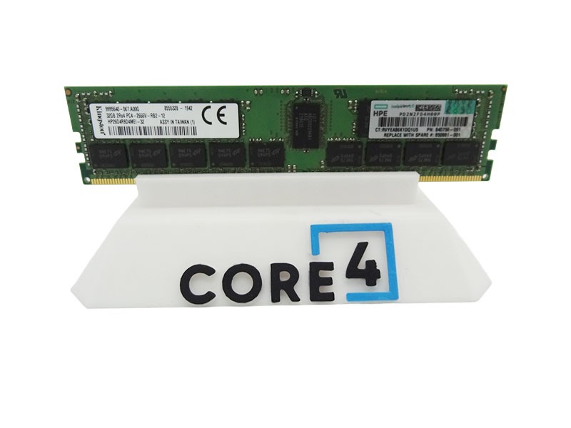 HP 850881-001 32GB (1*32GB) 2RX4 PC4-2666V-RT - 840758-091, 815100-B21, P00602-0